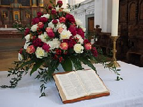 Gal. Hochzeit-Altarblumen